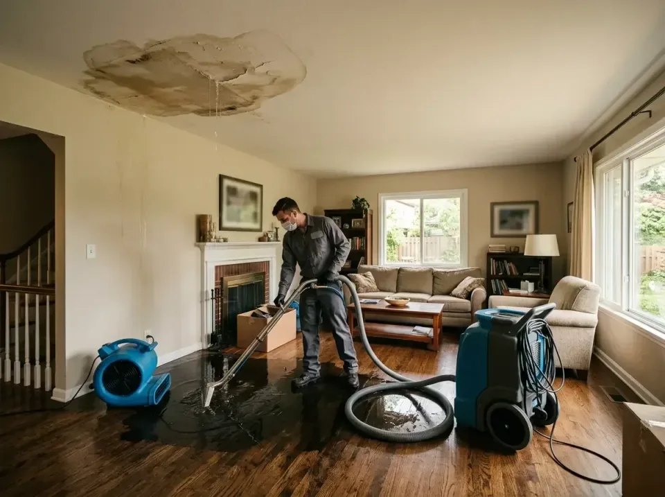 attic-pipe-burst-ceiling-drip-008 — frequently asked questions, Water Damage Restoration & Carpet Care in McCall, ID